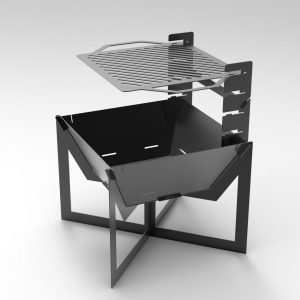 quadratischer Grill V4