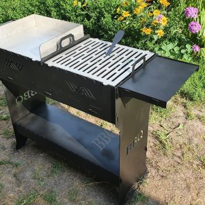 Standgrill mit Anbauten