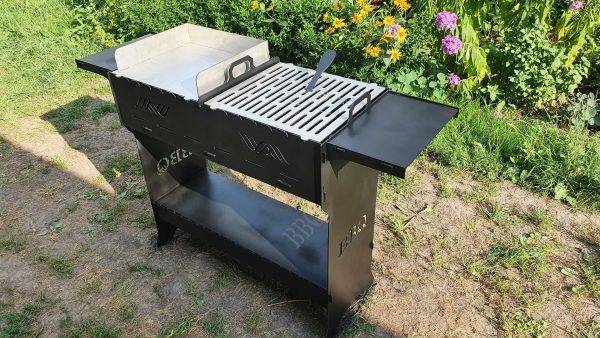 Standgrill mit Anbauten