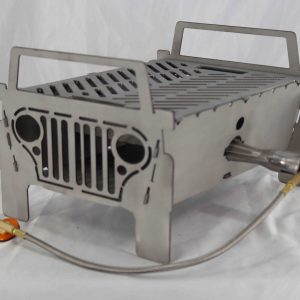 Multi Fuel Grill Jeep